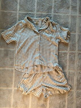 Madewell Gingham Co-Ord Set